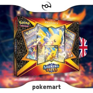 Pokémon Shining Fates Pikachu V Box