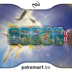 Pokémon Mini Tin Sinnoh Region art set (5)