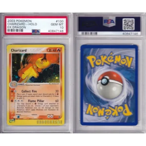2003 Pokémon EX Dragon - Charizard - Secret Rare - Holo 100-97 - PSA 10