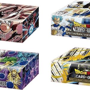 Dragonball Z SCG Special Anniversary Box 2021 - Art Set (4 boxes)