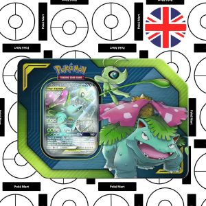 Pokémon: Celebi & Venusaur Tin GX