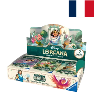 Disney JCC Lorcana L'île d'Archazia Booster display