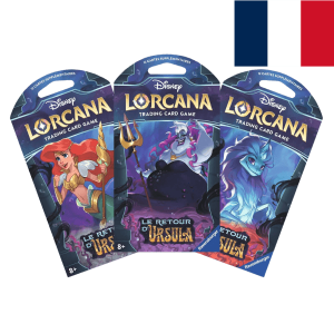 Disney Lorcana Le Retour D'ursula Sleeved booster FR
