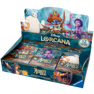 Disney Lorcana Azurite Sea Booster Display