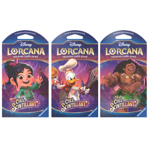 Disney Lorcana Ciel Scintillant Sleeved Booster