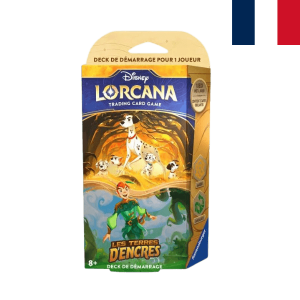 Disney Lorcana : Les Terres d'Encres Deck de Démarrage Pongo/Peter Pan