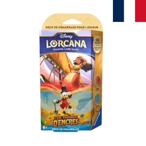 Disney Lorcana : Les Terres d'Encres Deck de Démarrage Vaiana / Picsou