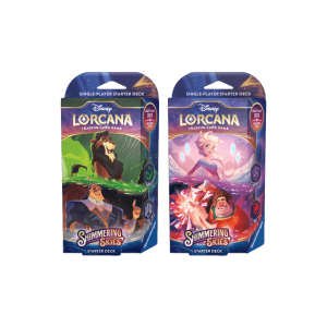 Disney Lorcana TCG: Shimmering Skies Starter Deck - (2 types)