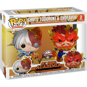Funko! Pop! Animation! My Hero Academy : Shoto Todoroki & Endeavor (2 pack)