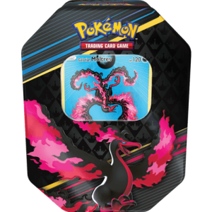 Crown Zenith Galarian Moltres Tin