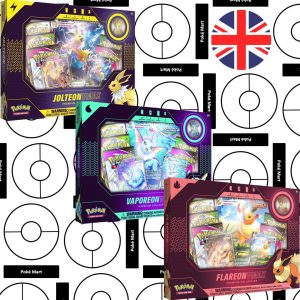Pokémon Jolteon/Vaporeon/Flareon Vmax Premium Collection