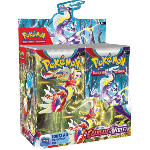 Pokémon Écarlate et Violet Booster Display