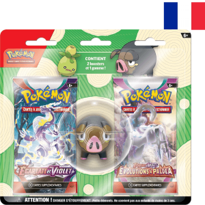 Pokémon Rentrée des classes - Gommes+2boosters - Gourmelet