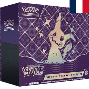 Pokémon JCC Écarlate et Violet - Destinées de Paldea Coffret Dresseur d'élite