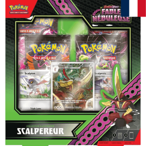 Pokemon EV6.5 – Fable Nébuleuse Coffret Collection Illustrateur Scalpereur
