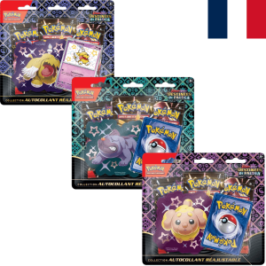Pokémon JCC Écarlate et Violet - Destinées de Paldea Collection autocollant réajustable