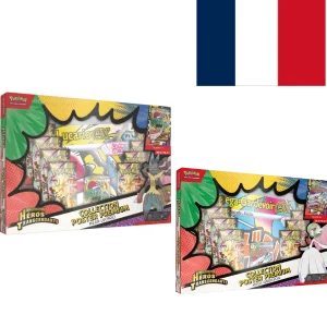 Pokémon JCC ME2.5 Héros Transcendants: Collection Poster Premium Méga-Gardevoir/ Méga-Lucario