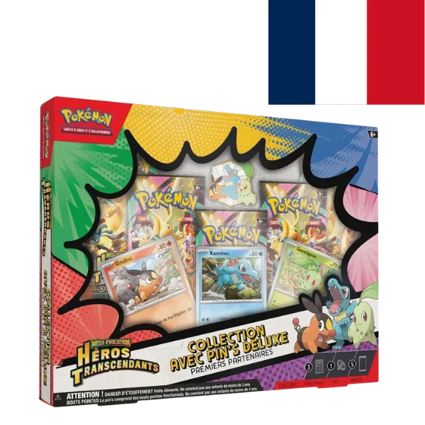 Pokemon-JCC-Mega-Evolution-Heros-Transcendants-Premiers-Partenaires-Collection-avec-Pin-Deluxe.webp