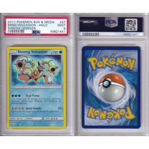 Pokemon Shining Legends Shining Volcanion Holo 27-73 PSA 9
