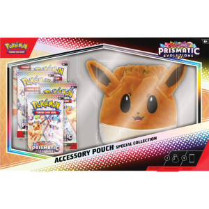 Pokémon TCG Prismatic Evolutions Accessory Pouch Special Collection