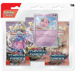 Pokémon TCG SV5.0 Temporal Forces: 3-pack blister