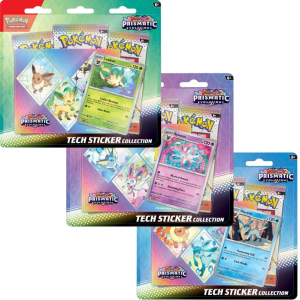 Pokémon TCG SV 8.5 Prismatic Evolutions Tech Sticker Box