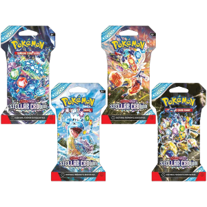 Pokémon TCG- SV 7 : Stellar Crown Sleeved Booster
