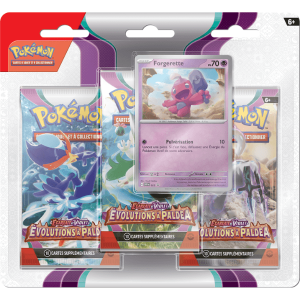 Pokémon Evolutions à Paldea - Tripack Boosters Forgerette