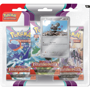 Pokémon Evolutions à Paldea - Tripack Boosters Vrombi