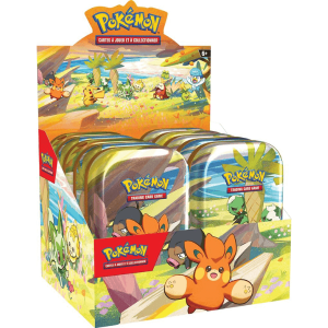 Display de 10 Mini tins Écarlate et Violet - Paldéa FR