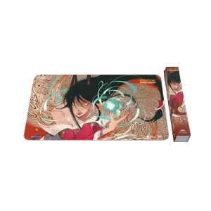 Riftbound league of legends playmat Ahri