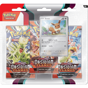 Pokémon TCG Scarlet & Violet 3: Obsidian Flames-Tripack-Eevee