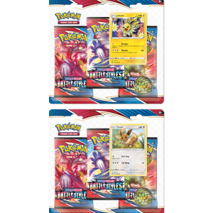 Pokémon Sword & Shield Battle Styles 3-Booster Blister