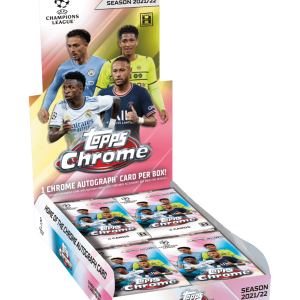 2021/22 Topps UEFA Champions League Chrome Soccer Hobby Box
