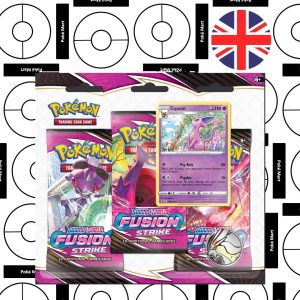 Pokémon Fusion Strike Espeon 3 Booster-blister