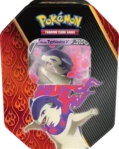 Pokemon Tin Divergent Powers Hisuian Typhlosion V