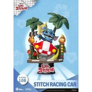 Disney: Lilo & Stitch - Stitch Racing Car PVC Diorama