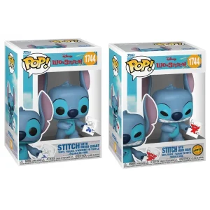 Lilo & Stitch POP! Vinyl Figure Stitch with Mood Chart w/Chase 9 cm Assortment (6) POP! Figures Lilo & Stitch