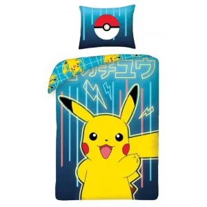 Pokémon Duvet Set Pikachu 140 x 200 cm / 70 x 90 cm