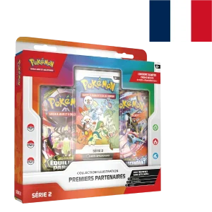Pokémon JCC Collection Illustration Premiers Partenaires Série 2