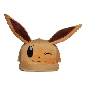Pokémon Snapback Cap Winking Eevee Beanies & Caps Pokémon