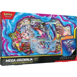 Pokémon TCG: Mega Greninja Ex Premium Collection